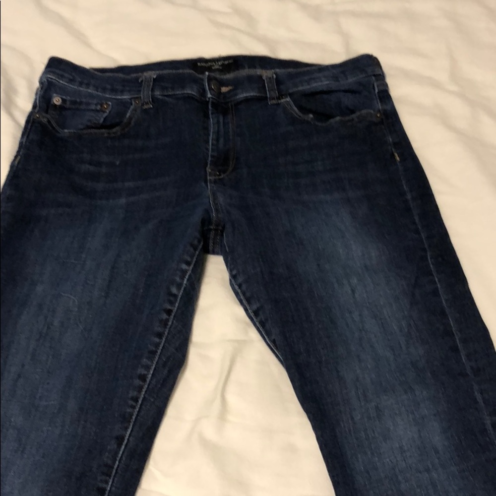 Dark wash jeans
